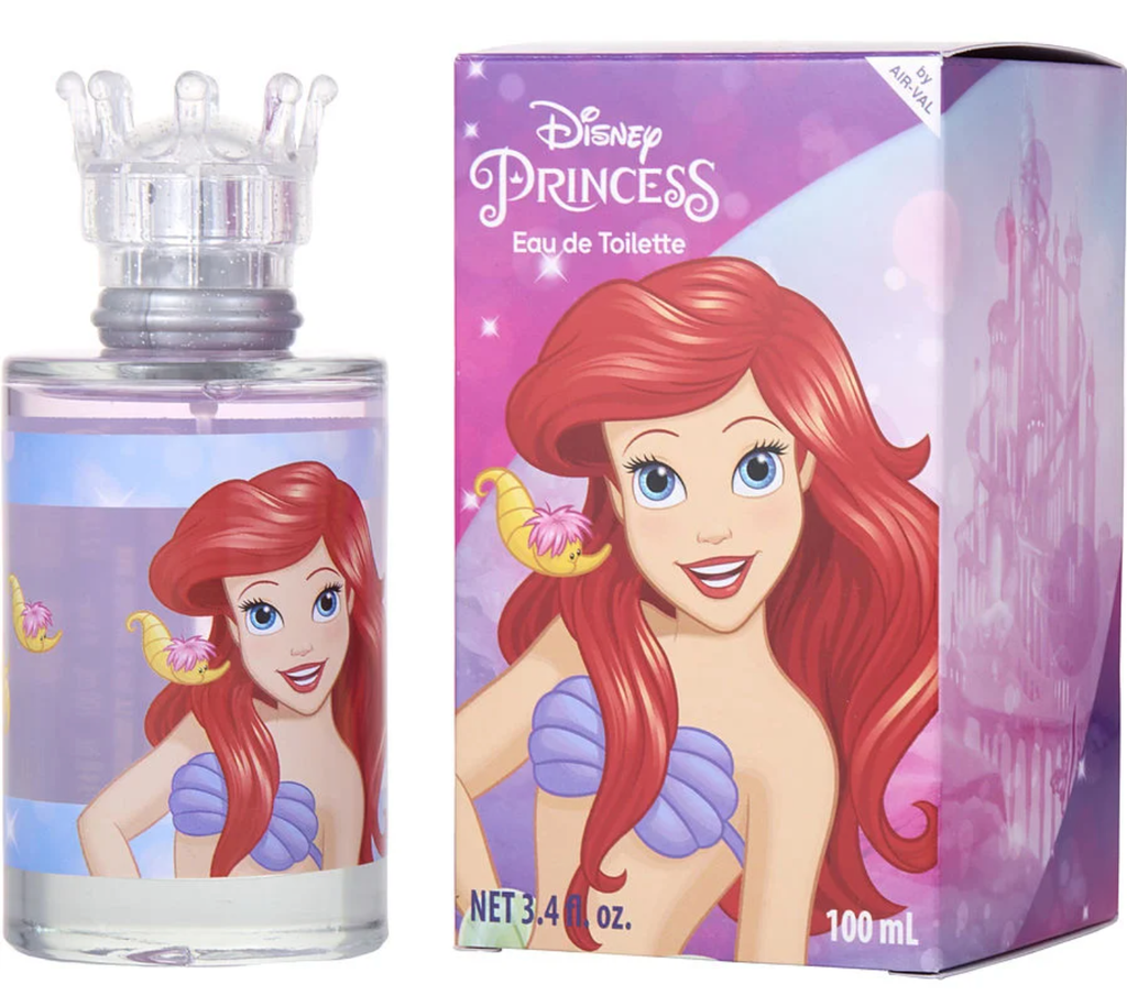 LITTLE MERMAID PRINCESS ARIEL Eau De Toilette Spray 3.4oz