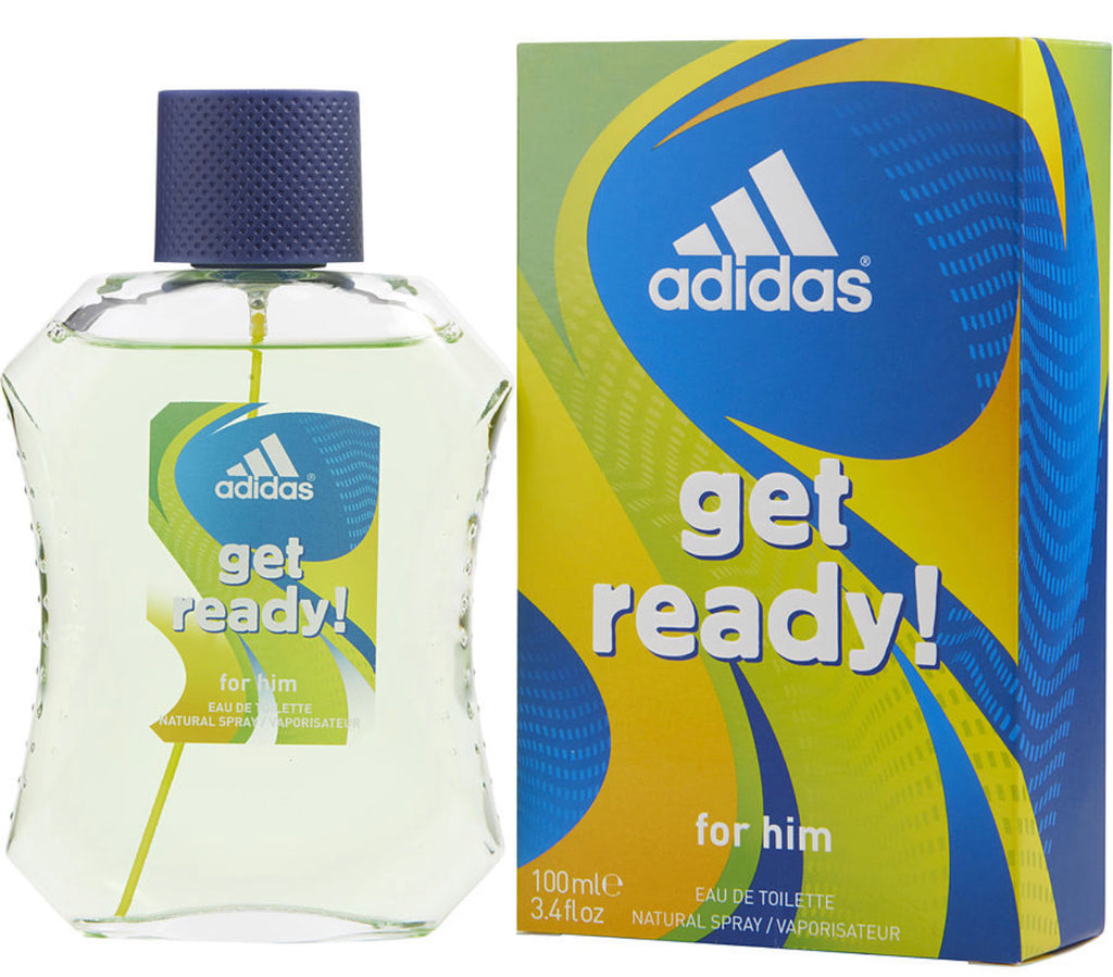 ADIDAS GET READY Eau De Toilette Spray 3.4 oz