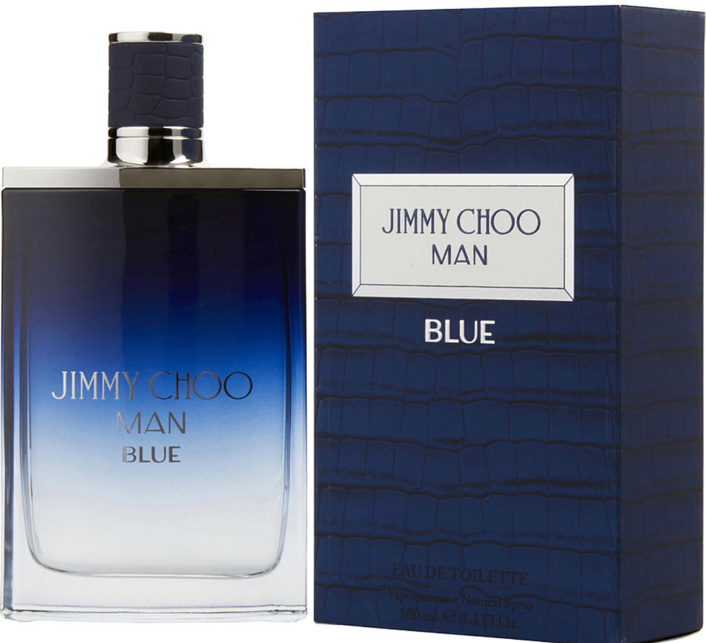 JIMMY CHOO MAN BLUE Eau De Toilette Spray 3.3 oz
