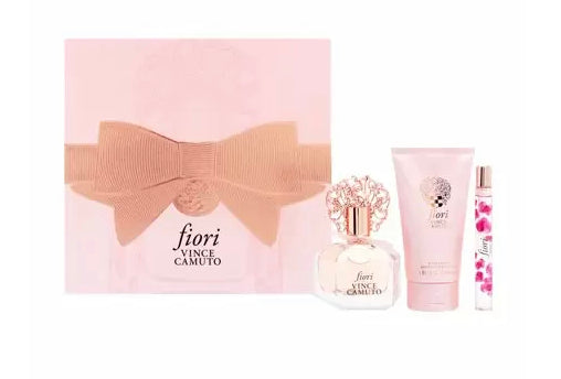 VINCE CAMUTO FIORI Eau De Parfum Spray 3.4oz & 0.33oz/Body Lotion 5oz women