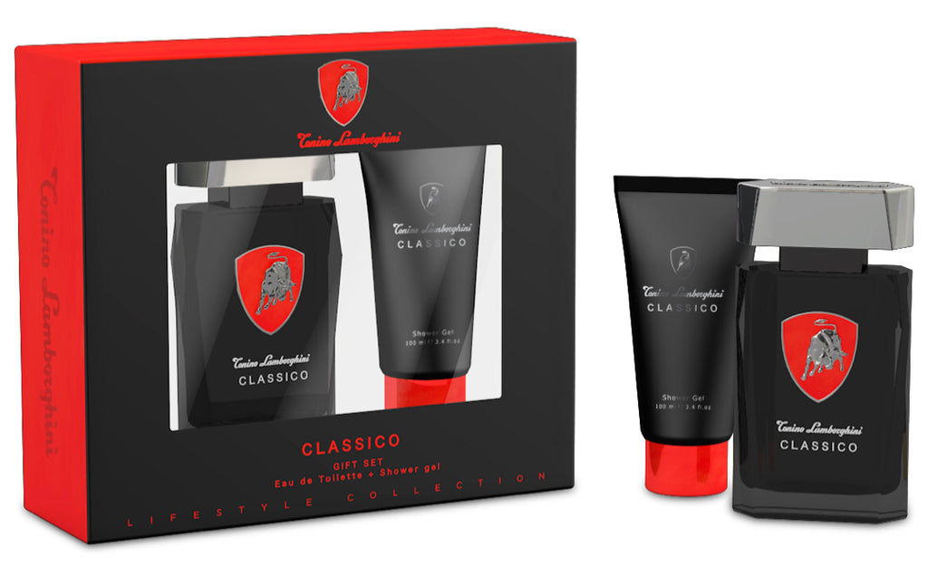 LAMBORGHINI CLASSICO Eau De Toilette Spray 2.5oz/After Shave Balm 3.4oz