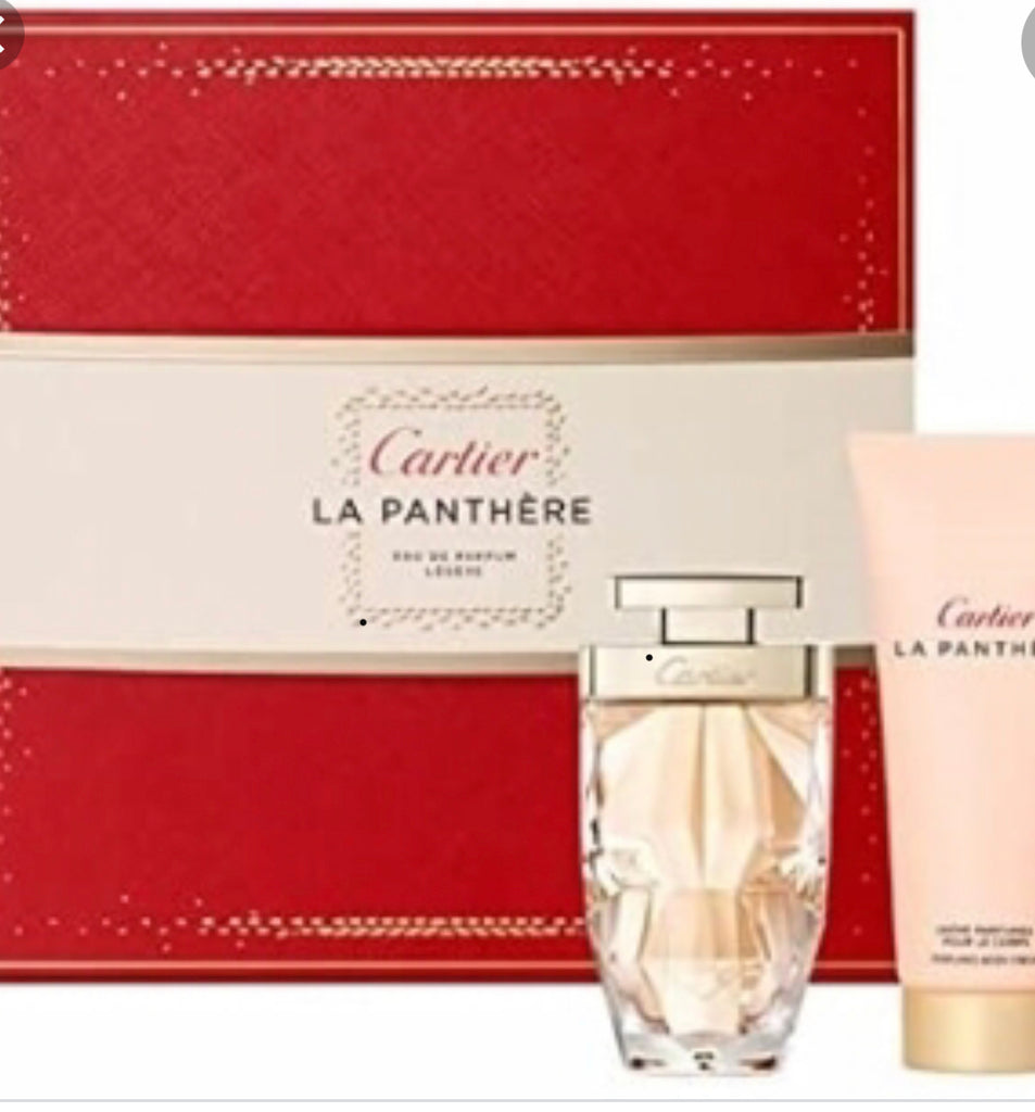 LA PANTHERE CARTIER Eau De Parfum Legere 1.6oz/Body Cream 3.3oz