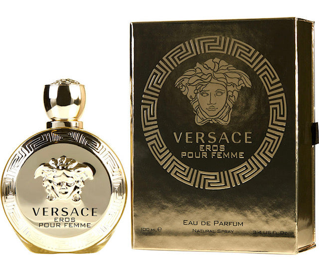VERSACE EROS POUR FEMME Eau De Parfum Spray 3.4 oz