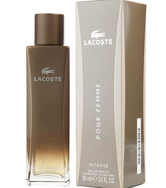 LACOSTE POUR FEMME INTENSE Eau De Parfum Spray 3.0 oz