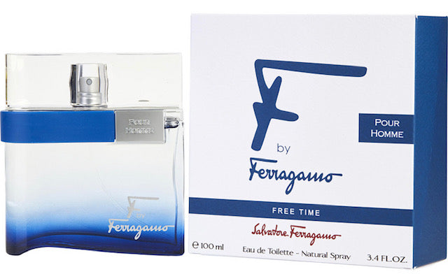 F FERRAGAMO FREE TIME MEN Eau De Toilette Spray 3.4 oz