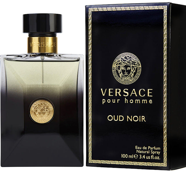 VERSACE POUR HOMME OUD NOIR Eau De Parfum Spray 3.4 oz