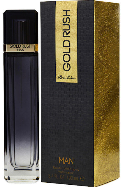 GOLD RUSH PARIS HILTON MAN Eau De Toilette Spray 3.4 oz
