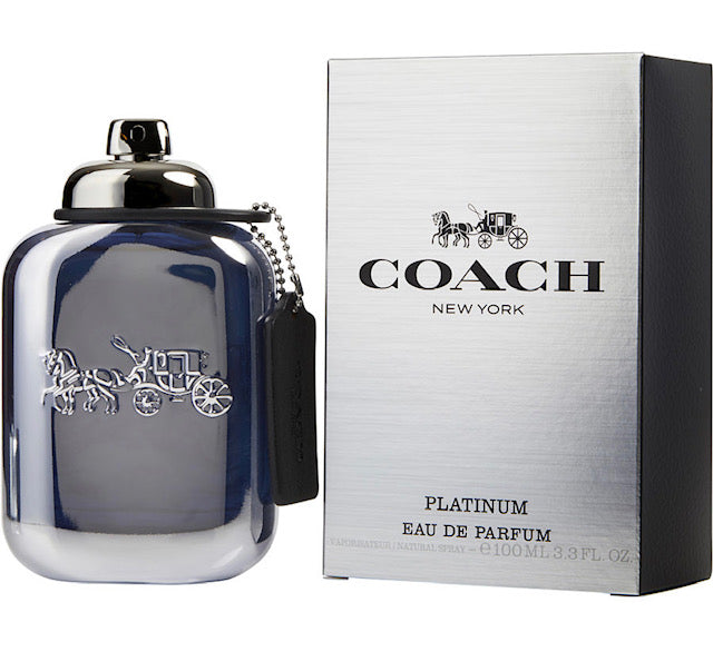 COACH PLATINUM MEN Eau De Parfum Spray 3.3 oz
