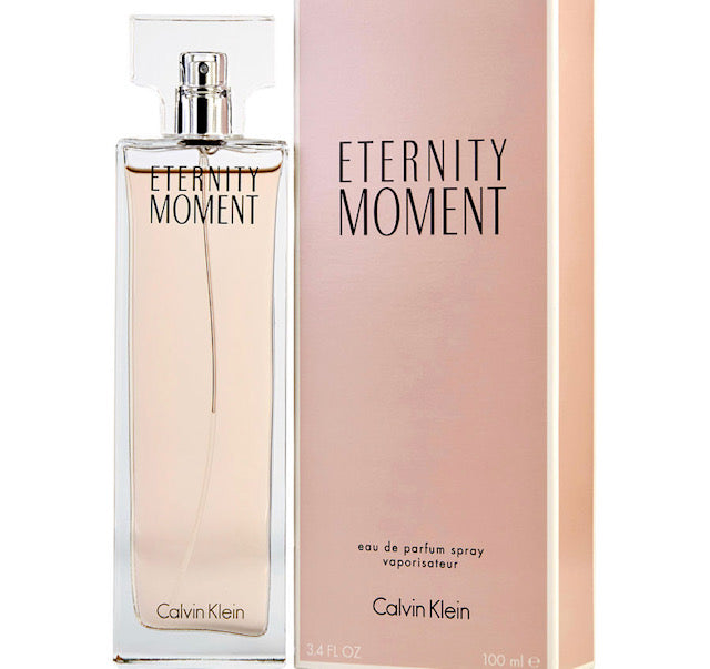 ETERNITY MOMENT Eau De Parfum Spray 3.3 oz