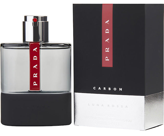 PRADA LUNA ROSSA CARBON Eau De Toilette Spray 3.4 oz
