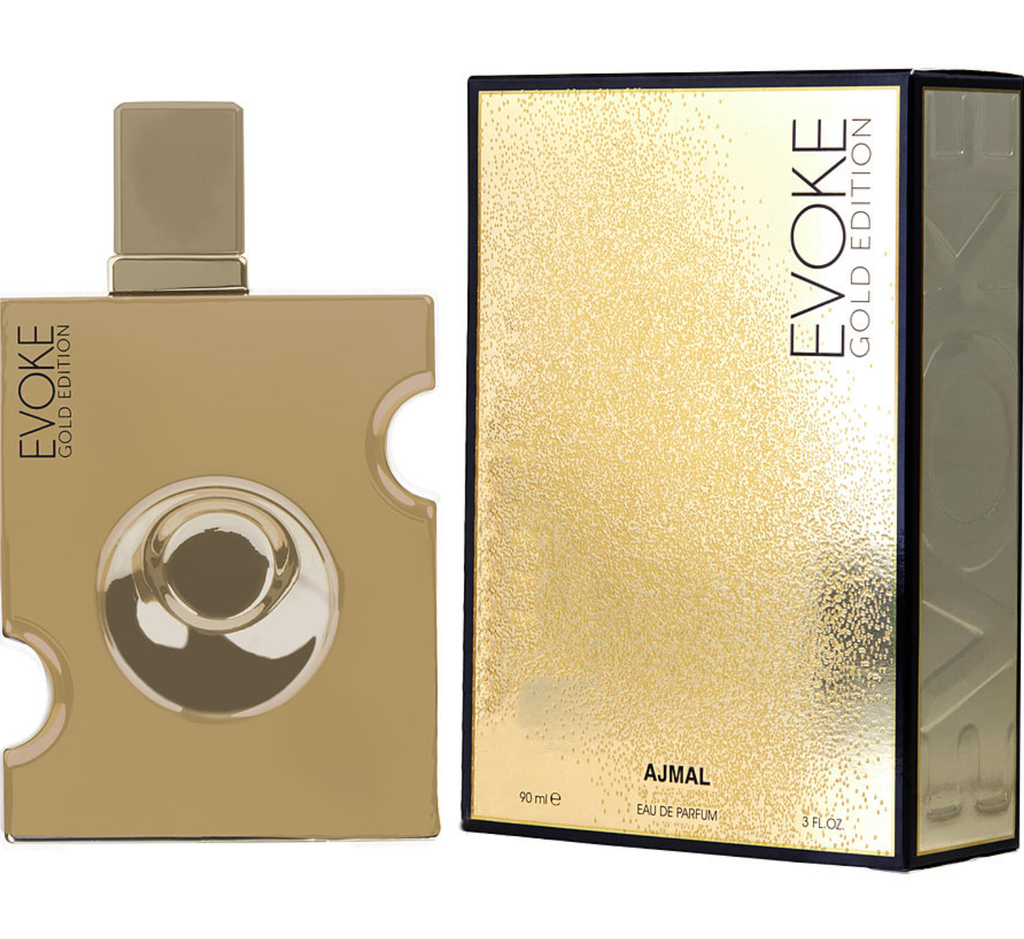 AJMAL EVOKE GOLD EDITION Eau De Parfum Spray 3oz men