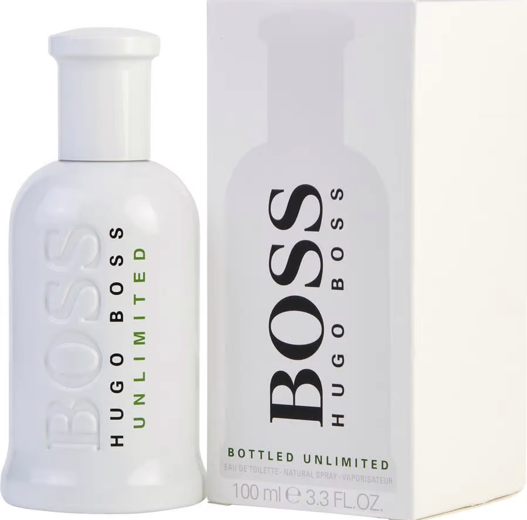 BOSS BOTTLED UNLIMITED Eau De Toilette Spray 3.3oz men