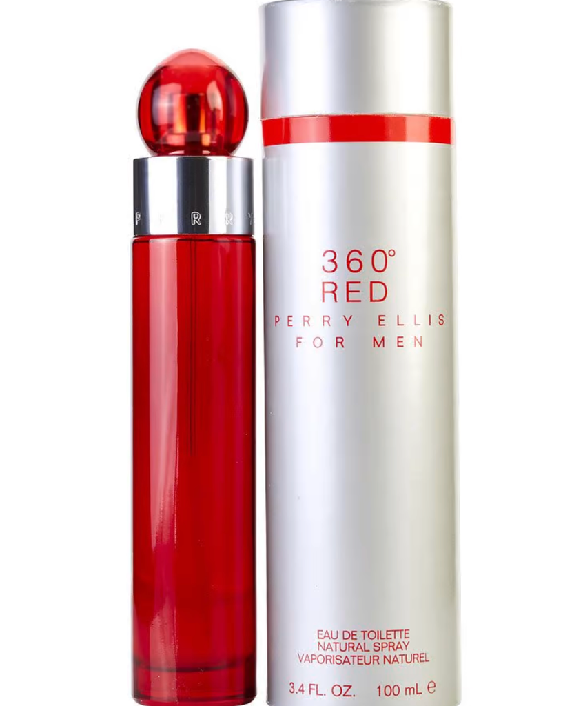 360 RED PERRY ELLIS MEN Eau De Toilette Spray 3.4oz
