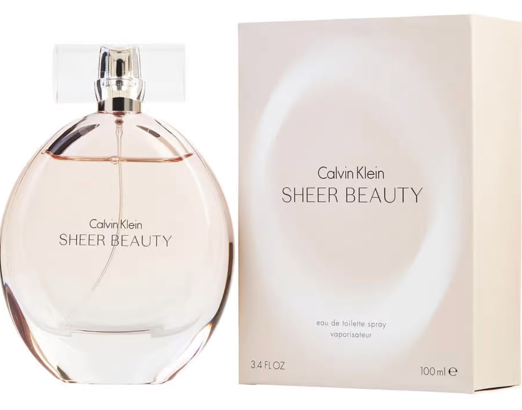 CK SHEER BEAUTY Eau De Toilette Spray 3.4oz women