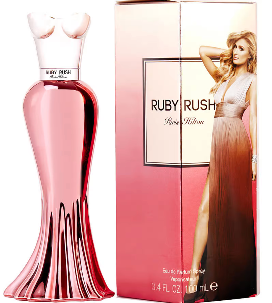 RUBY RUSH PARIS HILTON W Eau De Parfum Spray 3.4 oz