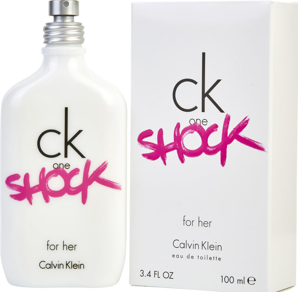 CK ONE SHOCK FOR HER Eau De Toilette Spray 3.4oz
